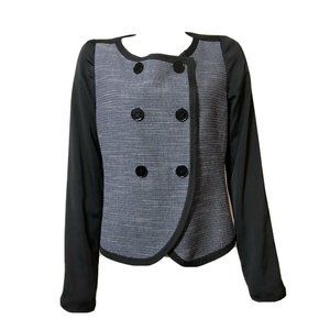 GAP Grey Black Stylish Blazer Double Breasted
